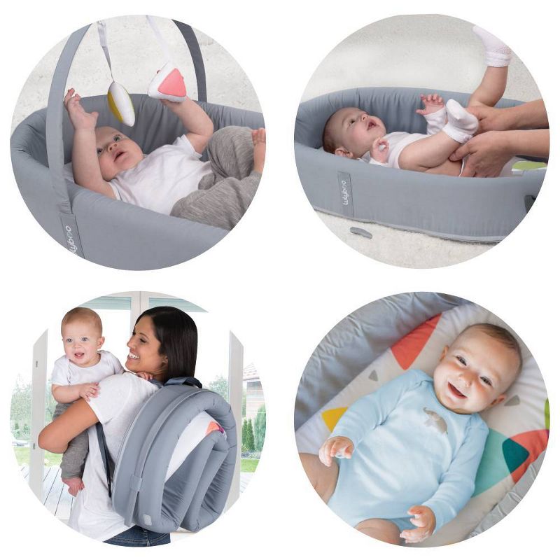 Lulyboo Portable Baby Lounge and Travel Nest, 4 of 13