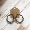 Michelle Marie Boutique's Gemstone Hoop Earrings with Sterling Silver Ear Wires - 4 of 4