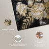 Art Remedy Glass Vase and Classical Flowers Classical vintage floral vase wall art Framed - 4 of 4