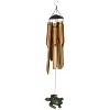 Woodstock Windchimes Half Coconut Chime Med Sea Turtle, Wind Chimes For Outside, Wind Chimes For Garden, Patio, and Outdoor Decor, 24"L - 2 of 4
