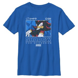 Boys Sonic the Hedgehog Shadow Portrait T Shirt - 1 of 4