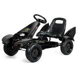 Go Kart Pedal Powered Kids Ride on Car 4 Wheel Racer Toy w/ Clutch & Hand Brake