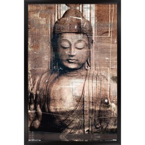 Trends International Thai Buddha Framed Wall Poster Prints - 1 of 4