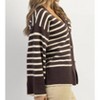 Women's PRESLEY STRIPE BELL CARDIGAN - CRESCENT - 3 of 4