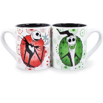 Silver Buffalo Disney The Nightmare Before Christmas Scary Citizens Ceramic  Soup Mug With Lid : Target