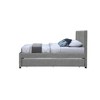 Meridian Furniture,Hudson Vegan Leather Twin Trundle Bed - 3 of 4