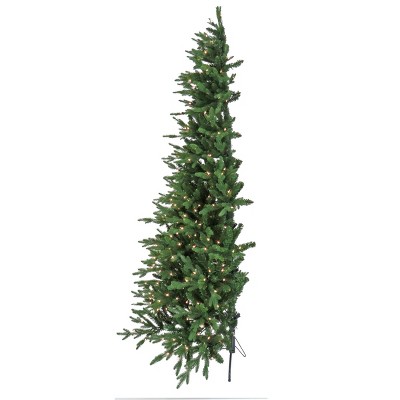 7.5' Prelit Green Fir Artificial Christmas Tree with Clear Lights