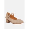 Dallin Suede Block Heel Mary Janes - 2 of 4