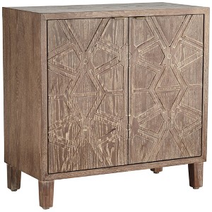 55 Downing Street Bazel 31 1/2" Wide Wooden 2-Door Cabinet - 1 of 4