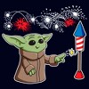 Men's Star Wars: The Mandalorian Fourth of July Grogu Firecracker T-Shirt - 2 of 4