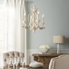 Quorum Lighting Florence 4-Light Chandelier, 4 Lights, Persian White Finish - 2 of 3