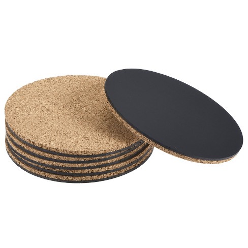 Round cork coasters 100mm - 6 stk. - Cork placemats and coasters