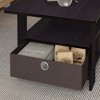 HOMLUX 31" Coffee Table Modern Living Room Furniture with Storage Bin Drawer & Open Shelf - 4 of 4