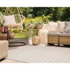Liora Manne Orly Stripes Indoor/Outdoor Rug.. - 4 of 4