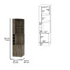 Vynxaria Stylish Corner Cabinet with Wine Glass Rack and Ample Storage - 4 of 4
