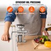 VEVOR Manual Oil Press Machine, Stainless Steel Oil Extractor Machine, Detachable Oil Presser for Effortless Cleaning, Household Oil Expeller - 3 of 4
