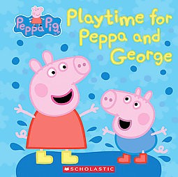 Play Time for Peppa and George (Peppa Pig) - by  Meredith Rusu (Hardcover)