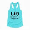 Simply Sage Market Women's Lift Like A Girl Racerback Tank - 3 of 4