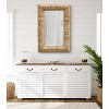 Uttermost Twisted Seagrass Rectangle Mirror - 2 of 4
