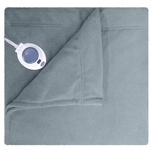 Micro Fleece Warming Blanket - Gray FULL