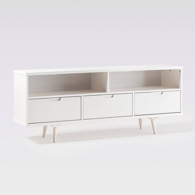 White tv store stand target