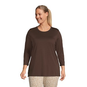 Lands' End Women's Cotton Supima Tunic - 1 of 4