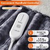 Heated Electric Throw Blanket, 5 Heat Settings & 4H Auto-Off, Machine Washable Soft Thick Velvet, Cozy Gift Idea - 4 of 4