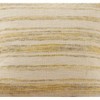 Saro Lifestyle Striped Woven Runner, Yellow, 16" x 72" - 3 of 4