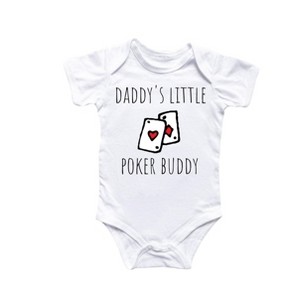Poker Cards Vegas - Baby Boy Girl Clothes Infant Onesie® Funny Cute Newborn GS1 - 1 of 1