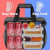 OPUX Soft Cooler Bag, Insulated Collapsible Lunch Tote for Men Work Camping Travel Beach, Portable Leakproof Large Box - 3 of 4
