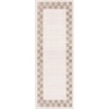 Hauteloom Azrika Beige Checkered Washable Rug - 4 of 4