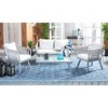 Torsla 4 Piece Rope Living Set - Indoor/Outdoor - PAT7520 - Safavieh - 2 of 4