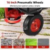 Upgraded 880 Lbs/1400 Lbs Steel Garden Cart,Heavy Duty Utility Wagon with Removable Sides and 10 Inch Tire,for Garden Lawn Landscaping - 4 of 4