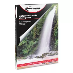 Innovera Heavyweight Photo Paper Matte 8-1/2 x 11 50 Sheets/Pack 99650