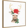 Amanti Art Critter Greetings VIII by Jenaya Jackson Canvas Wall Art Print Framed 22-in. W x 22-in. H. - 3 of 4