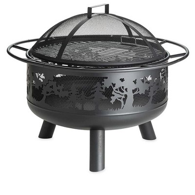 Plow & Hearth - Timberline Wood-Burning Fire Pit