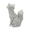 Sagebrook Home 10" Ceramic Fox Figurine - Abstract Modern Beaded Ceramic Fox Sculpture - Artsy Animal Table Decor - 4 of 4