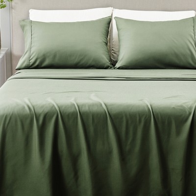 Blend of Rayon from Bamboo Wrinkle-Resistant Sheet Set - Great Bay Home