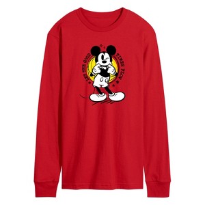 Men's - Disney - Let The Good Times Flow Long Sleeve Graphic T-Shirt - 1 of 3
