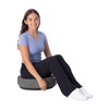 Factory Direct Partners 2pk Pro Series Floor Cushion with Wobble Base Gray Slate Kids' Soft Play Equipment - 3 of 4