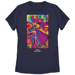 Women's Marvel Doctor Strange in the Multiverse of Madness Groovy Strange T-Shirt - 1 of 4
