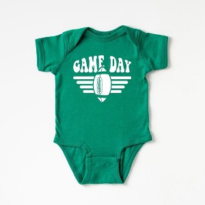 The Juniper Shop Football Game Day Stripes Baby Bodysuit - 1 of 2