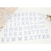 56 PCS Sequin Letter Iron On Patches A-Z Alphabet Varsity Letter Sewing Repair Preppy Glitter Hot-fix for Bag Shoes DIY Supplies - 2 of 4
