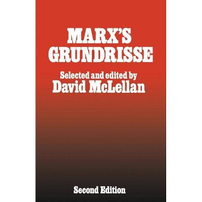 Marx's Grundrisse - 2nd Edition by  David McLellan (Paperback)