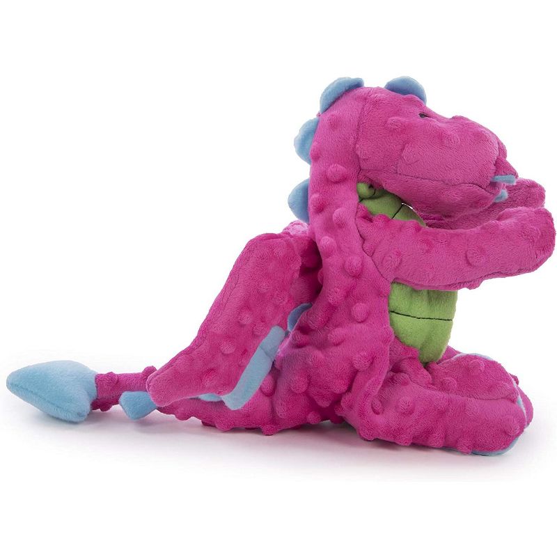 goDog Dragons Squeaker Plush Pet Toy for Dogs & Puppies, Soft & Durable, Tough & Chew Resistant, Reinforced Seams, 2 of 9
