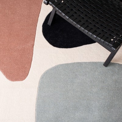 Fifth Avenue 4' x 6' Handmade Wool and Silk Area Rug