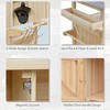 Kitchen Island, with Storage Rack, Drawers, Spice Rack & Towel Rack, for Dining, Kitchen & Barbecue - 4 of 4