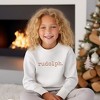 The Juniper Shop Rudolph Puff Print Youth Graphic Sweatshirt - 2 of 3