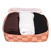 Jadyn Packing Cubes -Terracotta Check - 4 of 4