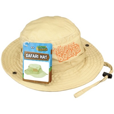 Nature Bound Explorer Safari Hat – Khaki, Sun Protection, Adjustable Strap 4+